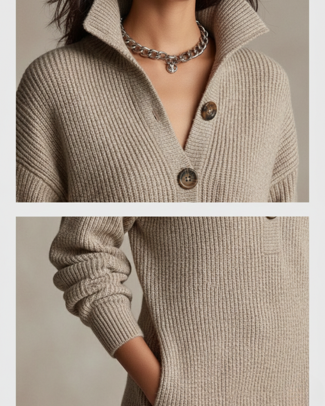 Robe Ayda Mi-Longue En Laine