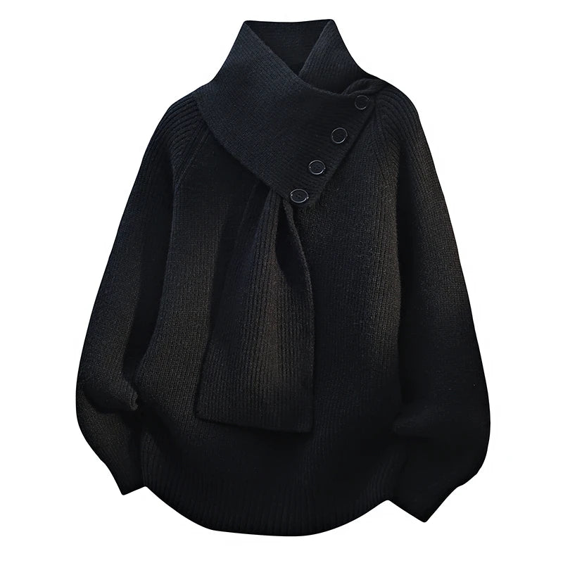 Pull Victoria À Col-Écharpe