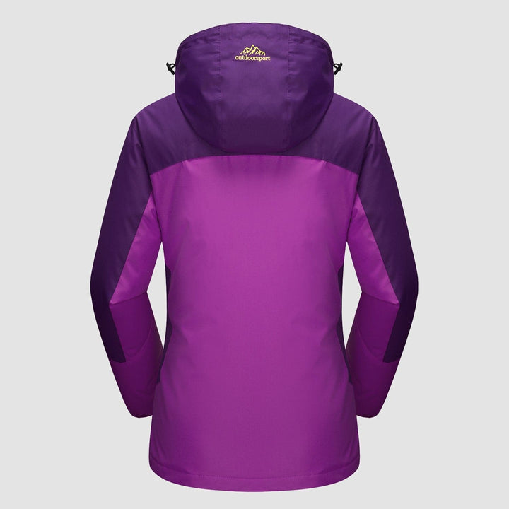 Manteau 3-en-1 Imperméable Avec Doublure En Polaire