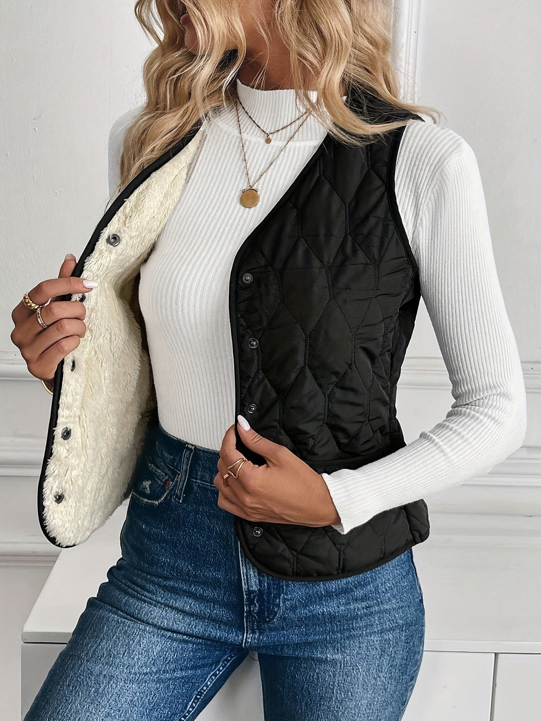 Gilet Bomber Matelassé